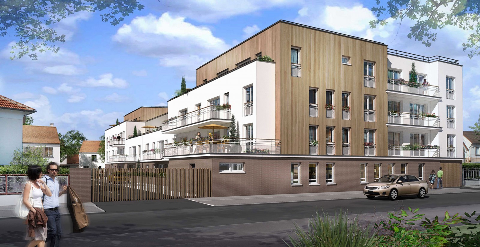 65 Logements Archicréa NLG en maisons individuelles et logements collectifs Brou sur Marne